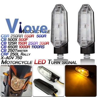 ไฟเลี้ยวรถจักรยานยนต์ LED สําหรับ HONDA CB125 CBR650R CBF X-ADV CB 150R CB 300R CB 1000R