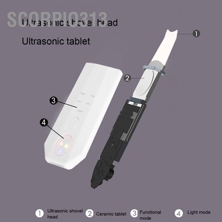 Scorpio313 เครื่องขัดผิวอัลตราโซนิก กําจัดสิวหัวดํา ทําความสะอาดรูขุมขน นําเข้าจากไอออน