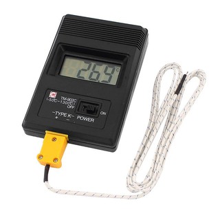 New TM-902C Digital K Type Thermometer Meter Single Input + Thermocouple Probe ✨litastefulvedo