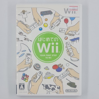 [00017] Wii Play : Hajimete no Wii (JP)(WII)(USED) แผ่นเกมแท้ มือสอง !!