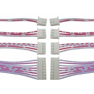 สาย JST XH 2.54mm connector สองหัว ยาว 100mm [2p/3p/4p/5p/6p…