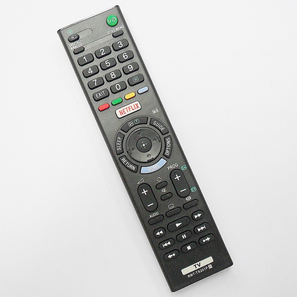 รีโมทใช้กับ โซนี่ สมาร์ท ทีวี มีปุ่ม NETFLIX รหัส RM-TX201P , Remote for SONY Smart TV