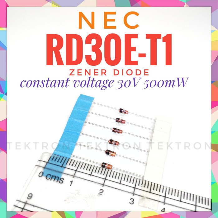 NEC RD30E-T1 Zener ไดโอด 30V 500mW 1/2mW zd