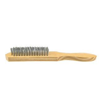 แปรงลวดเหล็ก ซิโน 4 แถว 4 ROW STEEL BRUSH SHINO BRUSH