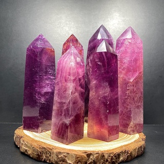 ฟลูออไรต์ สีม่วง (Purple Fluorite Tower)