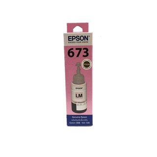 น้ำหมึกพิมพ์ Epson Ink Tank 673 Light Magenta (สีแดงอ่อน)
