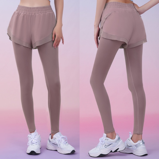 (YOGA-039)ขายาว กางเกงออกกำลังกายผู้หญิงขายาว วิ่ง โยคะ มีซับในใส่สบาย - รูปที่ 4