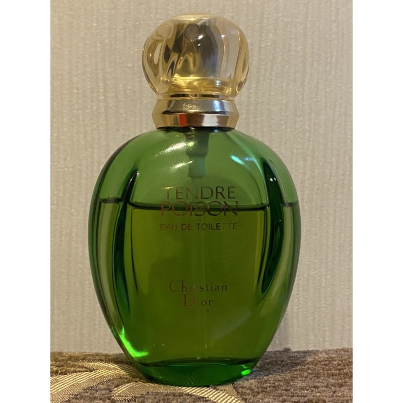 💚VTG TENDRE POISON BY CHRISTIAN DIOR EAU DE TOILETTE 50ML SPRAY DISCONTINUED.