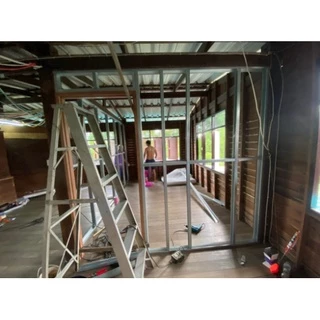 โครงตัวซี โครงผนังตัว C เหล็กตัวซี สตัดตัวซี เหล็กตัวซี ฉากกั้นห้อง เหล็กทำผนัง โครงผนังเบา เหล็กกั้นห้อง ผนังเบา