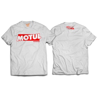 สุดยอดไฟ เสื้อยืดสกรีนลาย MOTUL สีขาว คนดัง