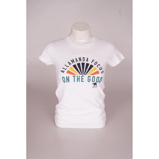 Allamanda เสื้อยืดแขนสั้น ลาย GOOD