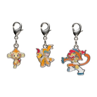 [Direct from Japan] Pokemon Nationwide Zukan Metal Charm 390・391・392 Japan NEW Pocket Monster