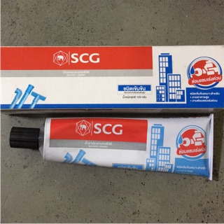 SCG น้ำยาทาท่อตราช้าง แบบหลอด 125G. ชนิดเข้มข้น