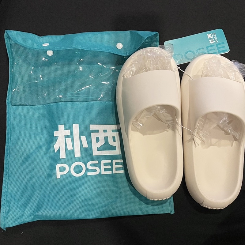 (ส่งต่อ ของใหม่) Posee tiktok 38° รองเท้านุ่ม สีขาว ขนาด 39-40cm (เท้า 25cm) นิ่มเหมือนเหยียบขี้ รอง