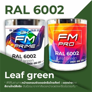 สี RAL 6002 Leaf green