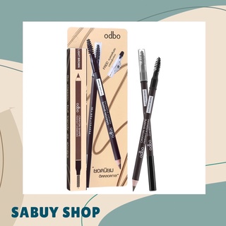 แท้-ส่งไว📢 (OD768) Odbo Crayon Shape Perfect Eyebrow โอดีบีโอ เครยอน เชฟ เพอร์เฟค อายบราว