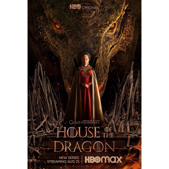 โปสเตอร์ House of the Dragon ขนาด 11.5 X 16.5 นิ้ว (A3) | Shopee Thailand