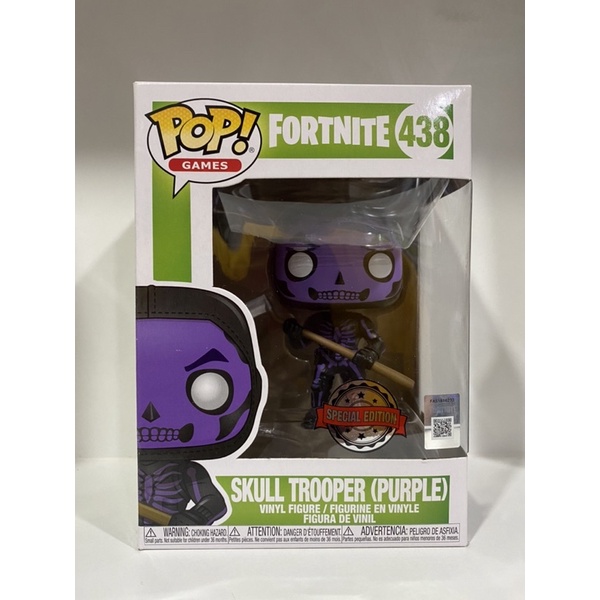 Funko Pop Skull Trooper (Purple) Fortnite Exclusive 438