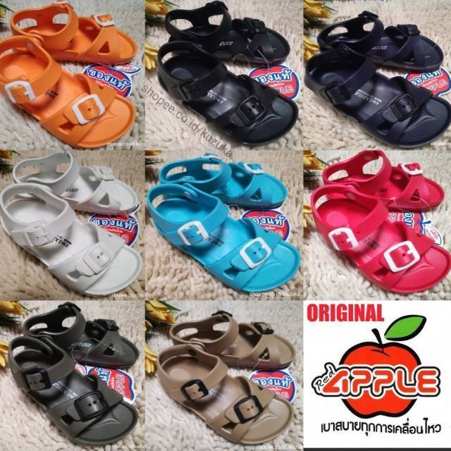 (Sz 30-35) ORIGINAL RED APPLE CHILDRENS BACKSTRAP SANDALS BG 2566