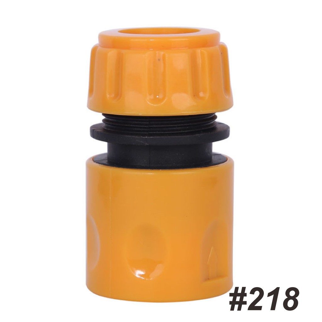 K219-1353 ข้อต่อเชื่อมสายยางให้ยาว ข้อต่อสวมเร็วสายยาง คละสี ขนาด 1/2 นิ้ว หรือ 4 หุน 5หุน (สินค้าส่งจากกรุงเทพ)