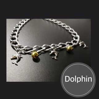 ปลอกคอสุนัข ปลอกคอแมว Dolphin Bell