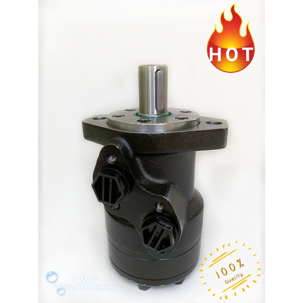 มอเตอร์โคจรไฮดรอลิก Jaring Pukat Tangsi Power Block | เพลา 25มม. & 25.4มม | BMR-125-2AD / BMR-160-2A
