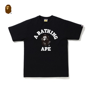 HH BAPE เสื้อยืดแขนสั้นลายรองเท้าลำลองของผู้ชาย,รองเท้าพิมพ์ลายหัว Ape คลาสสิกฤดูใบไม้ผลิ/ฤดูร้อน คอกลม