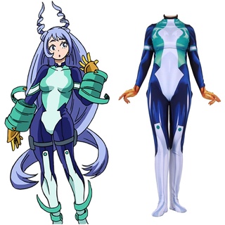 ชุดบอดี้สูทคอสเพลย์ My Hero Academia Nejire Hado Superhero สําหรับผู้ใหญ่