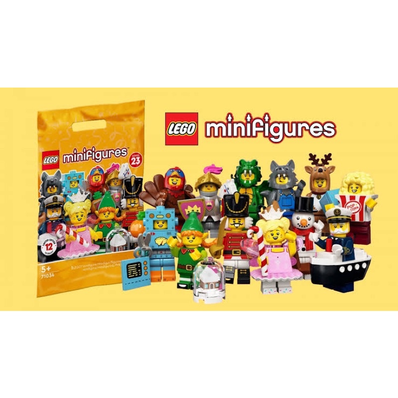 LEGO Minifigures Series23 (ของใหม่ กรีดซองเช็ค)