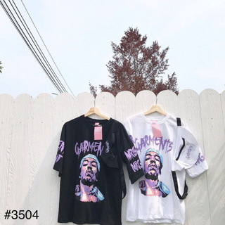 #3504 เสื้อยืดสไตล์เกาหลี 💘พ ร้ อ ม ส่ ง💘 ได้ทั้งเสื้อและกระเป๋า