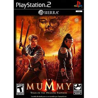 The Mummy Tomb of the Dragon Emperor แผ่นเกมส์ps2 แผ่นps2 แผ่นเกมเพล2