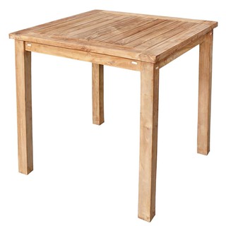 Chair table TABLE SURE 70X70CM TEAK WOOD Outdoor furniture Garden decoration accessories โต๊ะ เก้าอี้ Eโต๊ะไม้สักทรงสี่ห