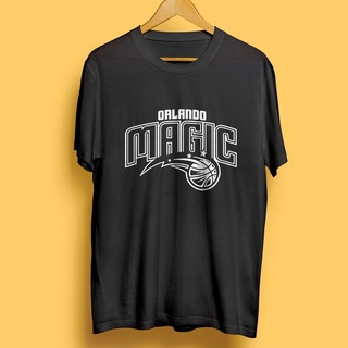 เสื้อคนอ้วนผญ เสื้อวันพีช เสื้อยืด ผ้าฝ้าย พรีเมี่ยม พิมพ์ลาย NBA Orlando Magic สําหรับผู้ชาย Tee