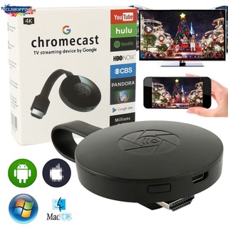 G2 4K Wireless Hd-mi Dongle Google Chrome Cast Anycast Wecast / Hd-mi Wifidongle / อุปกรณ์รับสัญญาณ / Hd-mi De Tv Mirascreen แบบไร้สาย