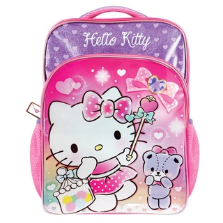 กระเป๋านักเรียน พิมพ์ลาย Hello Kitty สีแคนดี้