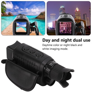 Sports Love Night Vision Monocular Infrared Camera 5x Digital Zoom Telescope LCD Display Photo Video Recording DN‑001A