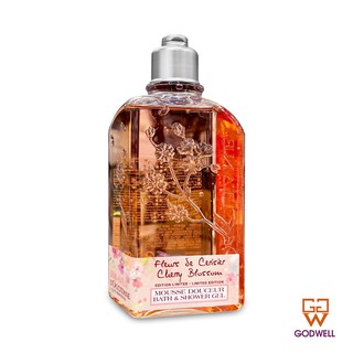 LOCCITANE - Cherry Blossom/Rose/Pivoine Flora Bath &amp; Shower Gel 250ml - Ship From Hong Kong