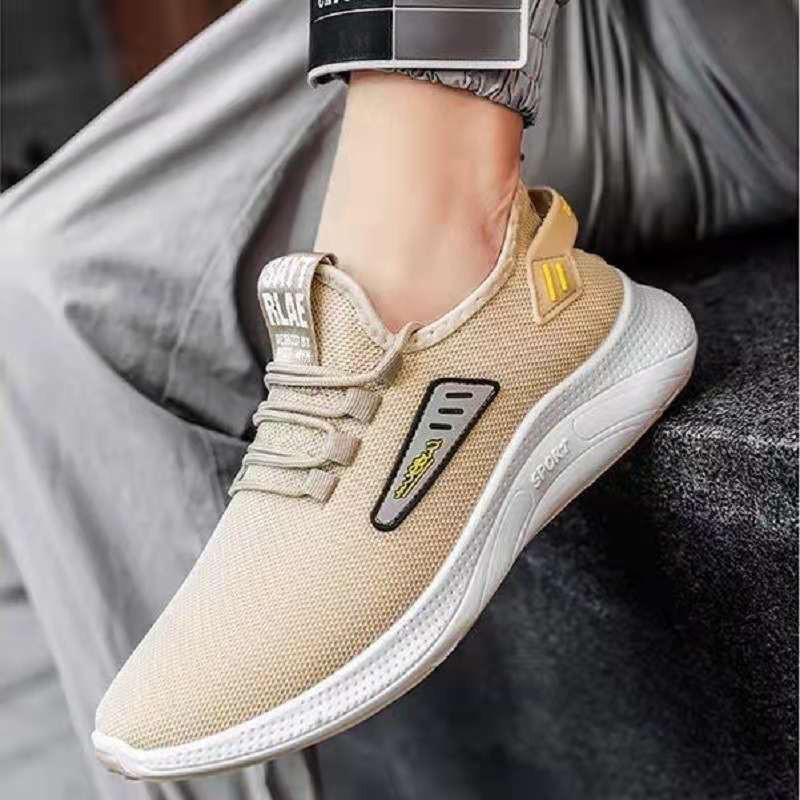 ⚡พร้อมส่ง⚡ใหม่ รองเท้าผ้าใบแฟชั่นผู้ชาย แบบผูกเชือกใส่สบาย รุ่น 553