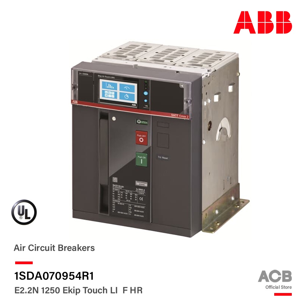 Abb 1sda070954r1 Air Circuit Breaker Acb Abb Sace Emax2 E2 2n