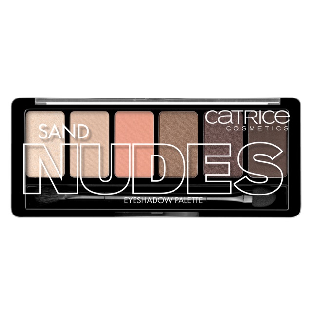 ลดราคาหนักมาก !! Catrice Sand Nudes Eyeshadow Palette อายแชโดว์ เนื้อแมตต์และเนื้อซิมเมอร์ เซท 6สี โทนสีส้มนู้ด