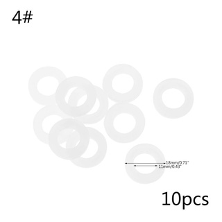 Bt ปะเก็นแหวนซีลท่อน้ํา ซิลิโคน 1 2 3 4 1 10 ชิ้น