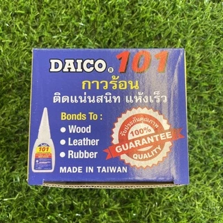 กาวร้อนไดโก้ 101 ติดแน่นแห้งเร็ว (12 ขวด)