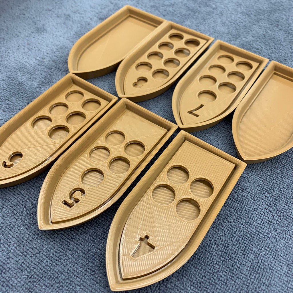 Puerto Rico BoardGame: Boat and Trading House.