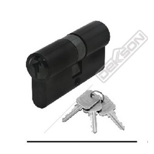 สีดําลูกบิดประตูล็อค Dekson กระบอก DC DL 70 มม.สีดํากระบอก Dekkson CYL DC DL 70 มม.สีดํากระบอกสีดํา 