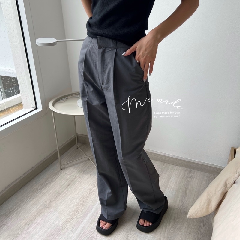 memade. กางเกงขากระบอก ผ้าร่มเกาหลี - รูปที่ 6