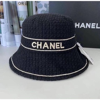 หมวกบัคเก็ตผ้าCHANEL(งานป้าย)งานพรีเมียร์รุ่นคลาวสิคผ้าทอทั้งใบ ปังมากกกก