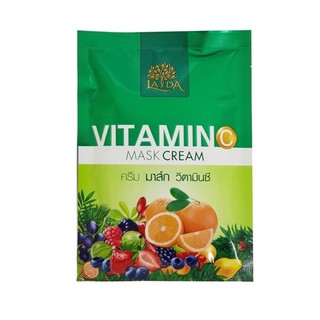 มาร์ควิตามินซี LADA มาส์กลดา ลดา แพ๊คเก็จใหม่ ผิวกระจ่างใส สครับผิว lada mask vitamin c