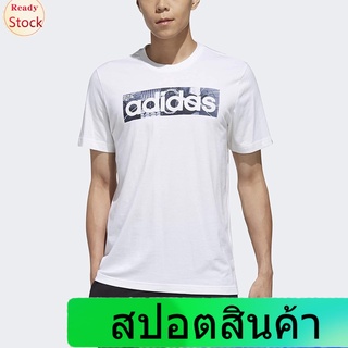 Adidasเสื้อยืดแขนสั้น Adidas Mens Boxed Photo T-Shirt AdidasShort sleeve T-shirts