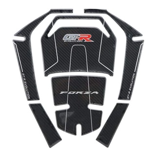 สติ๊กเกอร์ กันรอย คอนโซลกลาง ถังน้ำมัน GTR REVOLUTION FORZA300 FORZA350 เป็นชุด
