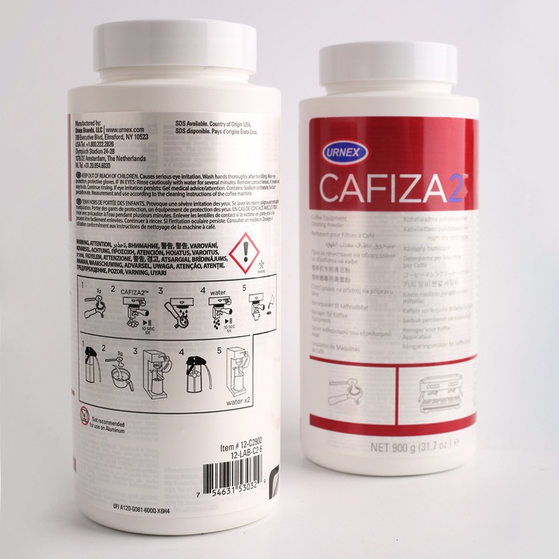 ผงล้างหัวชง กาแฟ ผงล้างกาแฟ CAFIZA2 900g Espresso Machine Cleaning Powder 900g